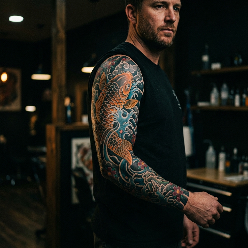Tatuaje japonés irezumi — estilo que escalamos